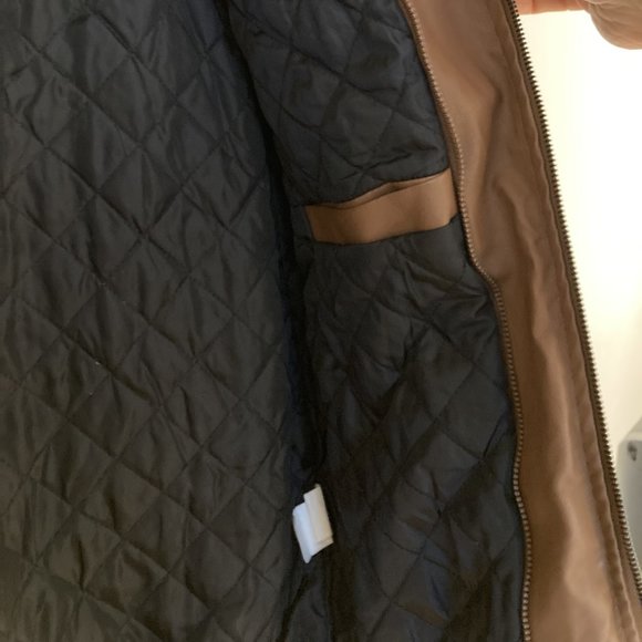 PU Leather Jacket with removable hood for men. NWT. - Picture 12 of 14